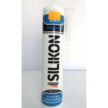 Sanitary silicone / white (280 ml)