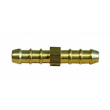 Straight gas connector