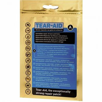 TEAR-AID A - set za popravke poliesterskih i akrilinih materijala 