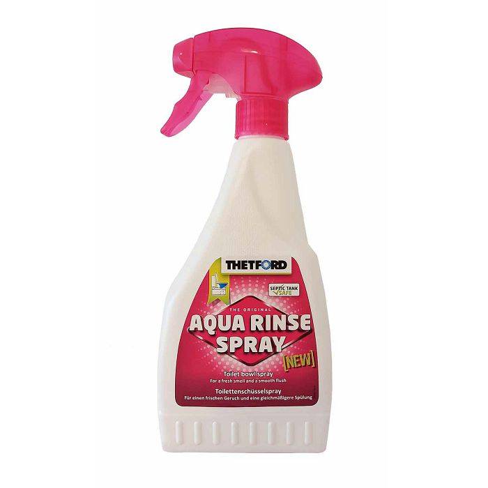 Crvena tekućina za kemijski WC - Aqua Rinse Spray Thetford 500 ml