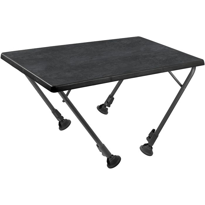 Sklopivi stol za kampiranje LINEAR 115 BLACK (115 x 70 x H 63/83 cm)
