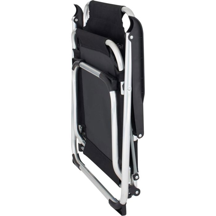 Sklopiva stolica za kampiranje  Moita Euro Trail  nosivost 120 kg  crna